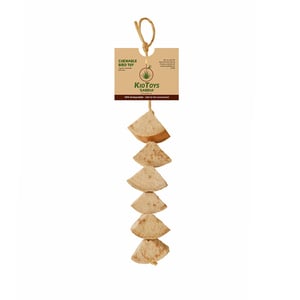 Kiotoys Juguete Sandia para Ave Elaborado con Quiote de Yucca, 18.4 cm Kiotoys Juguete Sandia para Ave Elaborado con Quiote de Yucca, 18.4 cm