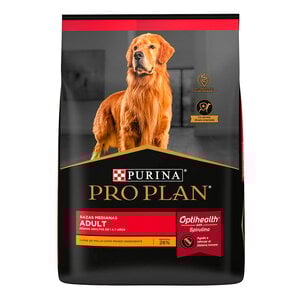Pro Plan Optihealth Alimento Seco para Perro Adulto Raza Mediana Receta Pollo y Arroz, 15 kg Pro Plan Optihealth Alimento Seco para Perro Adulto Raza Mediana Receta Pollo y Arroz, 15 kg