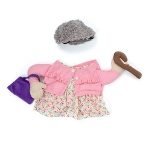 Bootique Halloween Disfraz Abuelita para Perro, Mediano