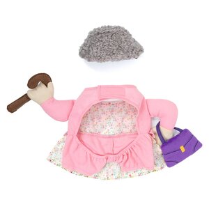 Bootique Halloween Disfraz Abuelita para Perro, Mediano