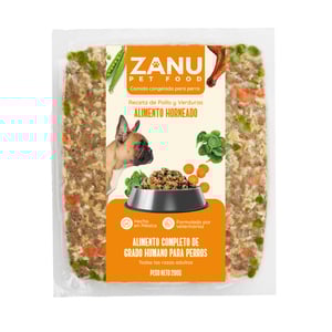 Zanu Alimento Natural Horneado y Congelado para Perro Adulto Receta Pollo, 200 g Zanu Alimento Natural Horneado y Congelado para Perro Adulto Receta Pollo, 200 g