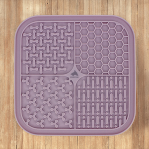 ADC Houndstone & Co. Tapete Licking Mat Color Lila para Perro, Unitalla ADC Houndstone & Co. Tapete Licking Mat Color Lila para Perro, Unitalla