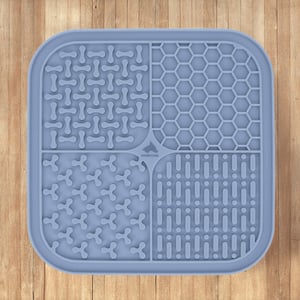 ADC Houndstone & Co. Tapete Licking Mat Color Azul Baby para Perro, Unitalla ADC Houndstone & Co. Tapete Licking Mat Color Azul Baby para Perro, Unitalla