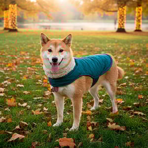Youly The Charismatic Capa Capitonada Color Verde para Perro, Chico Youly The Charismatic Capa Capitonada Color Verde para Perro, Chico