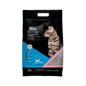 Bio Stones Arena Aglutinante de Bentonita Aroma Lavanda para Gato, 4 kg Bio Stones Arena Aglutinante de Bentonita Aroma Lavanda para Gato, 4 kg