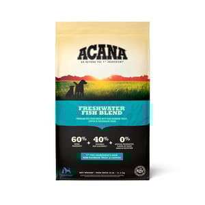 Acana Freshwater Fish Alimento Natural para Perro Todas las Etapas de Vida Receta Pescado, 11.3 kg Acana Freshwater Fish Alimento Natural para Perro Todas las Etapas de Vida Receta Pescado, 11.3 kg