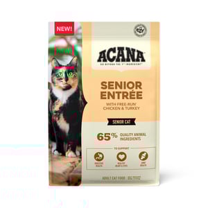 Acana Senior Entrée Alimento Natural para Gato Senior Receta Pollo y Pavo, 4.5 kg Acana Senior Entrée Alimento Natural para Gato Senior Receta Pollo y Pavo, 4.5 kg