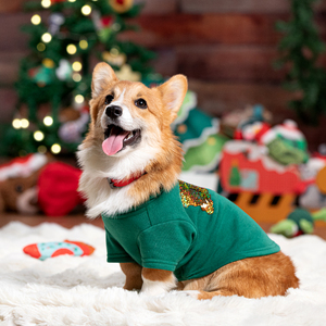 Merry Makings Holiday Sudadera con Lentejuela Naugh Nice para Perro, X-Chico Merry Makings Holiday Sudadera con Lentejuela Naugh Nice para Perro, X-Chico