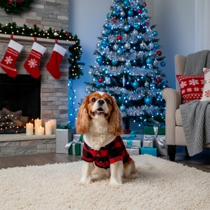 Merry Makings Holiday Chamarra Patrón a Cuadros Negros y Rojos para Perro, Chico Merry Makings Holiday Chamarra Patrón a Cuadros Negros y Rojos para Perro, Chico