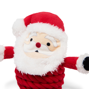 Merry Makings Holiday Juguete de Cuerda Diseño Santa Claus para Perro, Chico