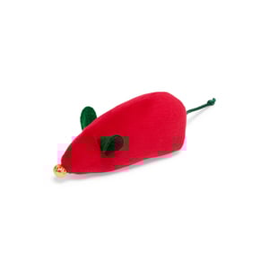 Merry Makings Holiday Ratón de Peluche Color Rojo para Gato, Unitalla Merry Makings Holiday Ratón de Peluche Color Rojo para Gato, Unitalla