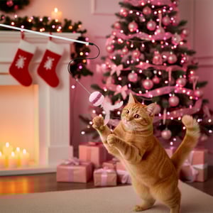 Merry Makings Holiday Set de Accesorios para Varita Diseño Macarrones para Gato, 3 Piezas Merry Makings Holiday Set de Accesorios para Varita Diseño Macarrones para Gato, 3 Piezas