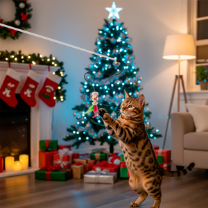 Merry Makings Holiday Set de Accesorios para Varita Diseño Tren para Gato, 4 Piezas Merry Makings Holiday Set de Accesorios para Varita Diseño Tren para Gato, 4 Piezas
