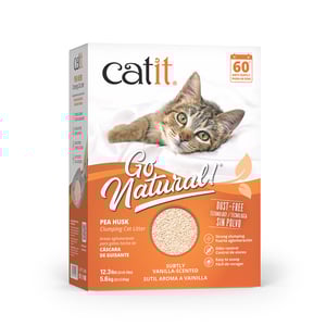 Catit Go Natural Arena Natural Aglutinante con Aroma a Vainilla para Gato, 5.6 kg Catit Go Natural Arena Natural Aglutinante con Aroma a Vainilla para Gato, 5.6 kg