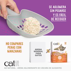 Catit Go Natural Arena Natural Aglutinante con Aroma a Lavanda para Gato, 5.6 kg