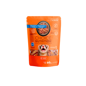 Choice Nutrition Premios de Corazón Liofilizado para Hurón, 60 g Choice Nutrition Premios de Corazón Liofilizado para Hurón, 60 g