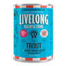 Livelong Healthy & Strong Alimento Húmedo Libre de Granos Receta Trucha y Camote para Perro Todas las Etapas de Vida, 354 g Livelong Healthy & Strong Alimento Húmedo Libre de Granos Receta Trucha y Camote para Perro Todas las Etapas de Vida, 354 g