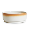EveryYay Tazón de Cerámica Blanco con Borde Dorado para Perro, 3.7 Tazas EveryYay Tazón de Cerámica Blanco con Borde Dorado para Perro, 3.7 Tazas