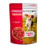 Choice Nutrition Alimento Avanzado Húmedo para Perro Adulto Todas las Razas Receta Res, 100 g Choice Nutrition Alimento Avanzado Húmedo para Perro Adulto Todas las Razas Receta Res, 100 g
