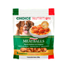 Choice Nutrition Meatballs Premios Suaves de Pollo Receta Italiana con Orégano para Perro Adulto, 250 g Choice Nutrition Meatballs Premios Suaves de Pollo Receta Italiana con Orégano para Perro Adulto, 250 g
