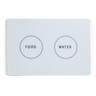 EveryYay Mantel Antideslizante para Tazones de Perro, Blanco EveryYay Mantel Antideslizante para Tazones de Perro, Blanco