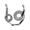 Youly Correa Manos Libres de Nylon Blanco y Negro para Perro, 1.2 m Youly Correa Manos Libres de Nylon Blanco y Negro para Perro, 1.2 m