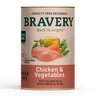 Bravery Alimento Húmedo Natural para Perro Adulto Receta Pollo y Vegetales, 290 g Bravery Alimento Húmedo Natural para Perro Adulto Receta Pollo y Vegetales, 290 g