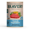 Bravery Alimento Húmedo Natural para Perro Adulto Receta Atún y Vegetales, 290 g Bravery Alimento Húmedo Natural para Perro Adulto Receta Atún y Vegetales, 290 g