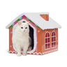 Merry Makings Navidad Rascador Con Diseño de Casa de Jengibre para Gato, Unitalla Merry Makings Navidad Rascador Con Diseño de Casa de Jengibre para Gato, Unitalla