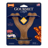 Nylabone Gourmet Strong Chew Juguete Masticable Diseño Hueso de la Suerte Sabor Tocino para Perro, Chico Nylabone Gourmet Strong Chew Juguete Masticable Diseño Hueso de la Suerte Sabor Tocino para Perro, Chico