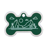 Hillman Group Placa de Identificación Diseño Montañas Color Verde para Perro, Grande Hillman Group Placa de Identificación Diseño Montañas Color Verde para Perro, Grande