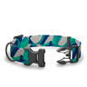 Wingo Outdoors Coosa Collar con Broche Duraflex Diseño Camuflaje Azul para Perro, Grande Wingo Outdoors Coosa Collar con Broche Duraflex Diseño Camuflaje Azul para Perro, Grande