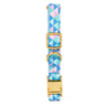 Petspaces Collar con Broche de Metal Patrón Prisma para Perro, Grande Petspaces Collar con Broche de Metal Patrón Prisma para Perro, Grande