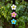 Jiby 3 Charms para Personalizar Arnés Collar o Correa Diseño Margaritas, 1 Paquete Jiby 3 Charms para Personalizar Arnés Collar o Correa Diseño Margaritas, 1 Paquete