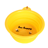 Latipaw Farm Collection Bowl Colapsable Estampado de Abejas para Perro, 1 Taza Latipaw Farm Collection Bowl Colapsable Estampado de Abejas para Perro, 1 Taza