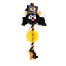 Nisoger Halloween Juguete de Cuerda con Pelota y Murciélago de Peluche para Perro, Mediano Nisoger Halloween Juguete de Cuerda con Pelota y Murciélago de Peluche para Perro, Mediano