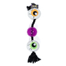 Nisoger Halloween Juguete de Cuerda con Pelota y Ojos de Peluche para Perro, Grande Nisoger Halloween Juguete de Cuerda con Pelota y Ojos de Peluche para Perro, Grande
