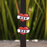 Jiby 2 Charms para Personalizar Arnés Collar o Correa Diseño Mom Dad, 1 Paquete Jiby 2 Charms para Personalizar Arnés Collar o Correa Diseño Mom Dad, 1 Paquete