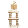 Kiotoys Juguete Burrito para Ave Elaborado con Quiote de Yucca, 22.8 cm Kiotoys Juguete Burrito para Ave Elaborado con Quiote de Yucca, 22.8 cm