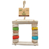Kiotoys Juguete Penthouse para Ave Elaborado con Quiote de Yucca, 21.6 cm Kiotoys Juguete Penthouse para Ave Elaborado con Quiote de Yucca, 21.6 cm