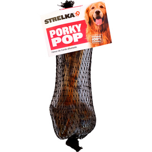 Strelka Masticable Porky Pop para Perro, 1 Pieza