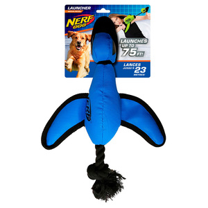 Nerf Juguete Resistente Diseño Lanzador de Pato para Perro, Mediano