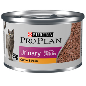 Pro Plan Urinary Alimento Húmedo para Gato Adulto Receta Carne y Pollo, 85 g