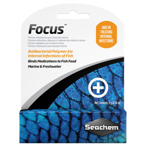 Seachem Focus Tratamiento Medicado para Peces, 5 g