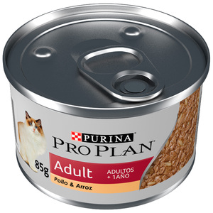 Pro Plan Alimento Húmedo para Gato Adulto Receta Pollo y Arroz, 85 g