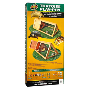 Zoo Med Tortoise Play-Pen Asoleadero para Tortugas, 100.30 cm Largo x 40.60 cm Ancho x 48.25 cm Alto