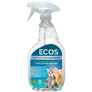Ecos Spray Deodorizante Enzimático para Arena de Gato, 650 ml