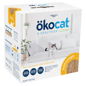 Ökocat Arena Natural Aglutinante Ultraligera para Gato, 4.7 kg
