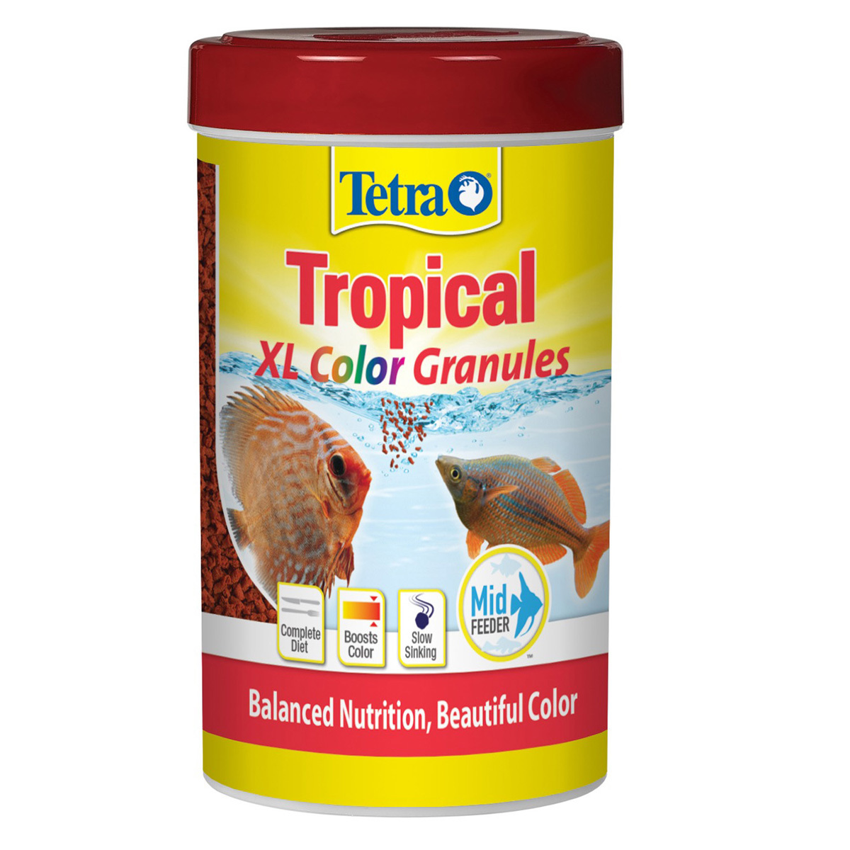 Tetra Color Bits Alimento en Gránulo para Peces Tropicales, 75 g